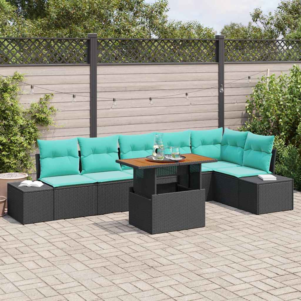 Set da Pranzo per Giardino 7 pz 6-Numero di posti | homemem39