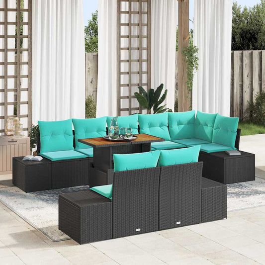 Set da Pranzo per Giardino 9 pz 8-Numero di posti