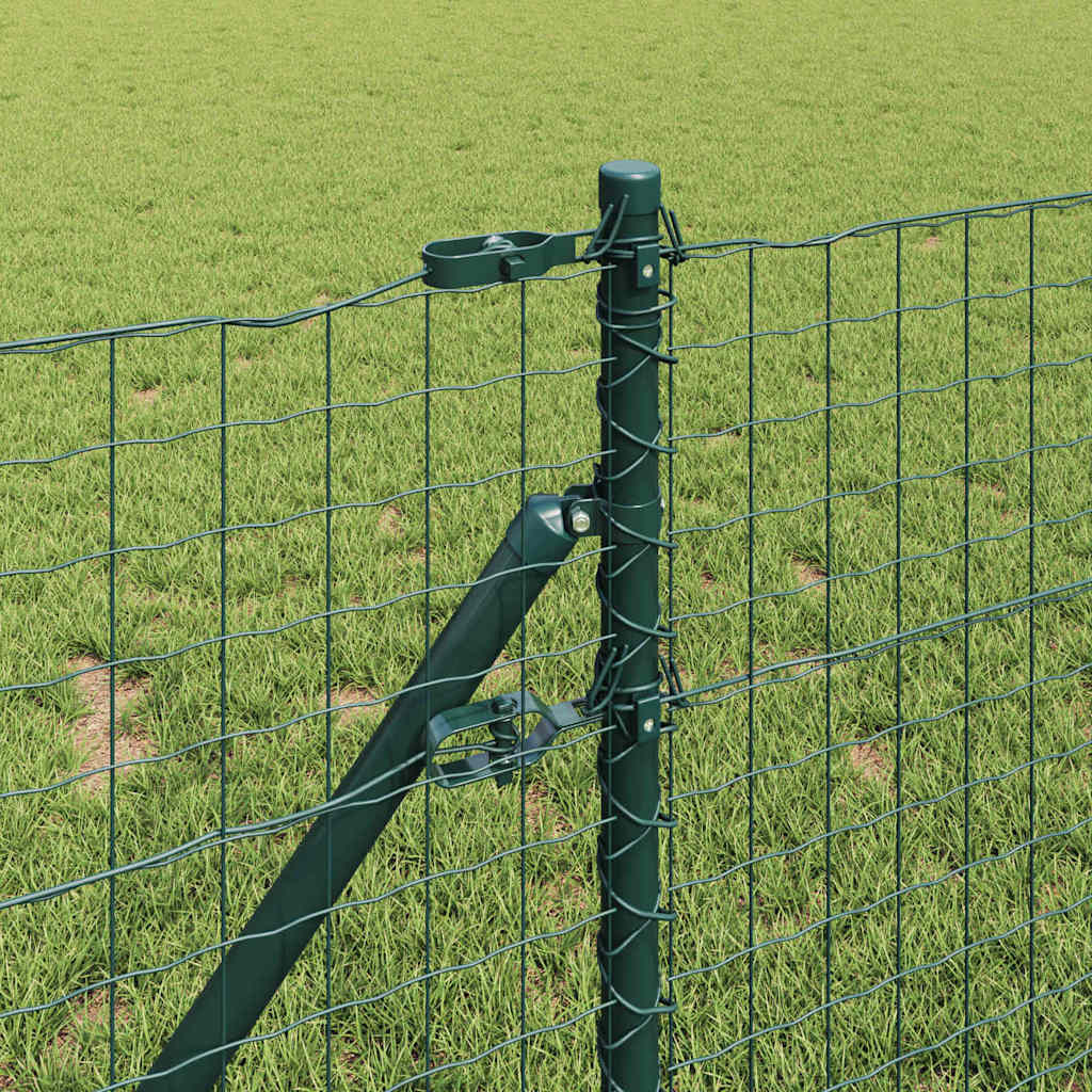 Palo della recinzione 26 pcs Verde 3,2 x 3,2 x 100 cm | homemem39