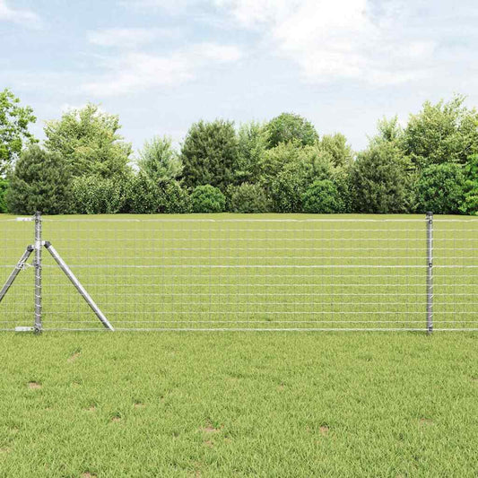 Palo della recinzione 26 pcs Grigio 3,2 x 3,2 x 100 cm | homemem39