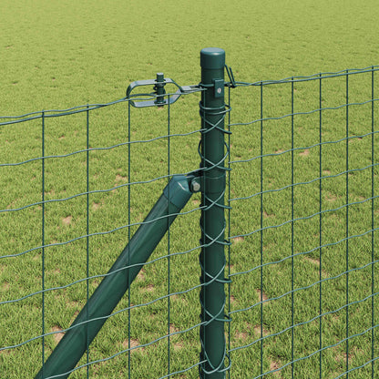 Palo da recinzione con picchetto a terra 52 pz Verde | homemem39