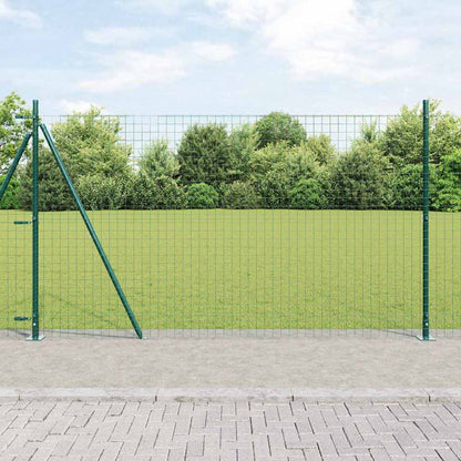 Palo per recinzione con base in cemento 52 pz Verde | homemem39