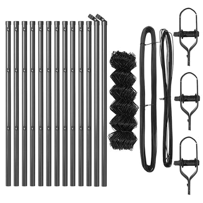 Palo della recinzione Grigio 25 x 0,4 m (rete 40 x 40 mm)