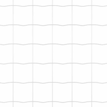 Recinzione con Posto Argento 0,6 x 25 m Acciaio e PVC