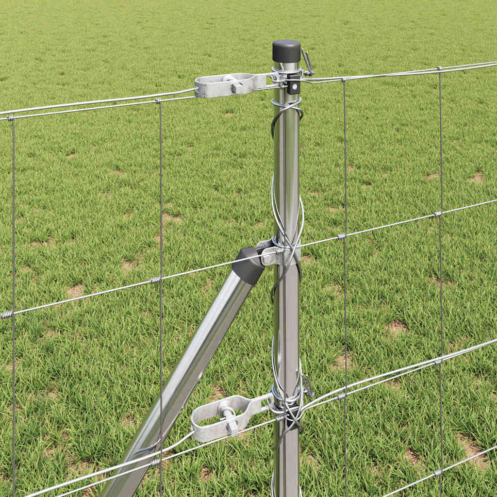 Palo della recinzione Zincato 100 x 0,8 m Acciaio | homemem39