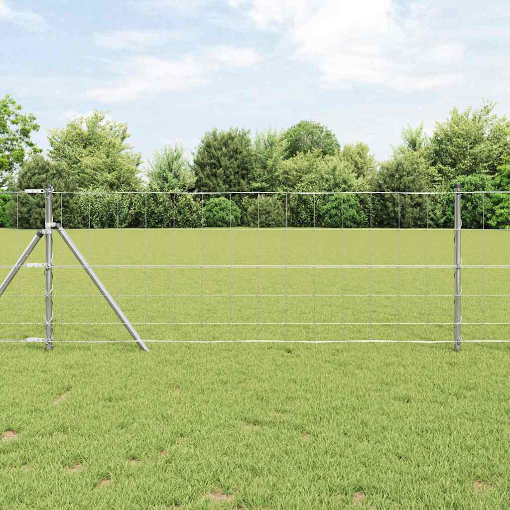 Palo della recinzione Zincato 100 x 0,8 m Acciaio | homemem39