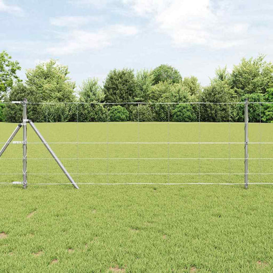 Palo della recinzione Zincato 100 x 0,8 m Acciaio | homemem39