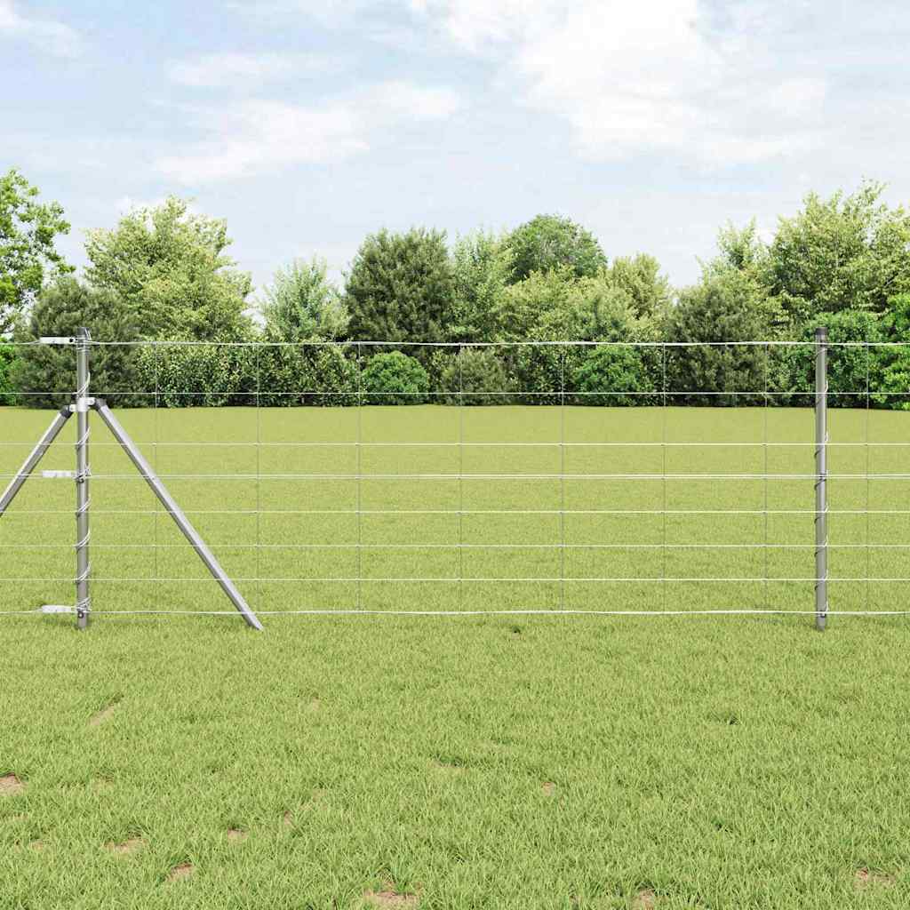 Palo della recinzione Zincato 100 x 0,8 m Acciaio | homemem39