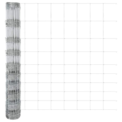 Palo della recinzione Zincato 25 x 1,2 m Acciaio | homemem39