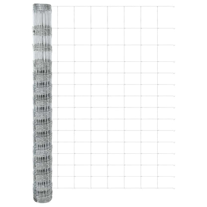 Palo della recinzione Zincato 25 x 1,6 m Acciaio | homemem39