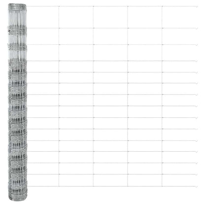 Palo della recinzione Zincato 25 x 1,6 m Acciaio | homemem39