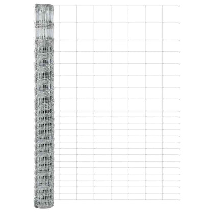 Palo della recinzione Zincato 25 x 1,6 m Acciaio | homemem39