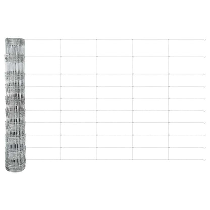Palo della recinzione Zincato 50 x 1 m Acciaio | homemem39