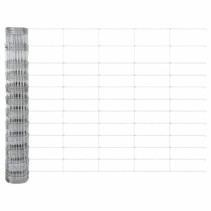 Palo della recinzione Zincato 50 x 1,2 m Acciaio | homemem39
