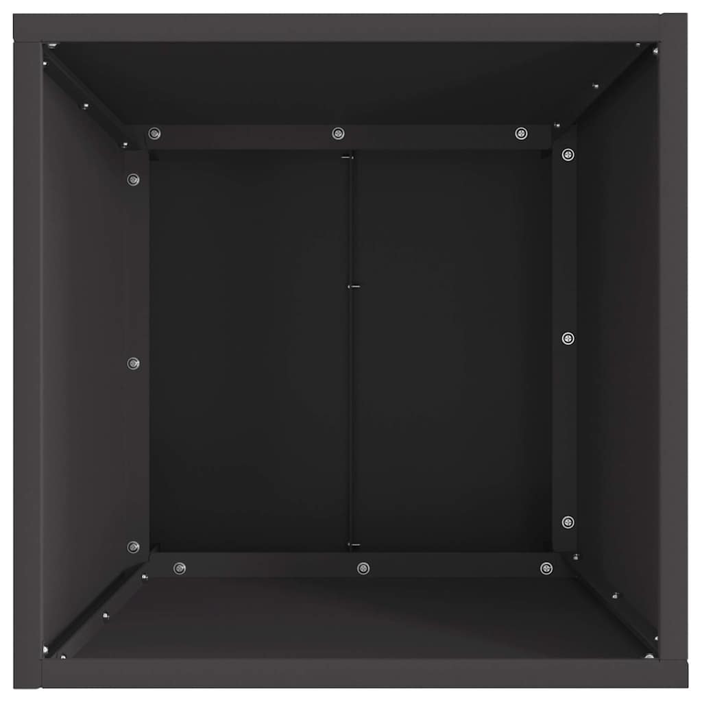 Focolare Nero 40 x 40 x 35 cm Acciaio