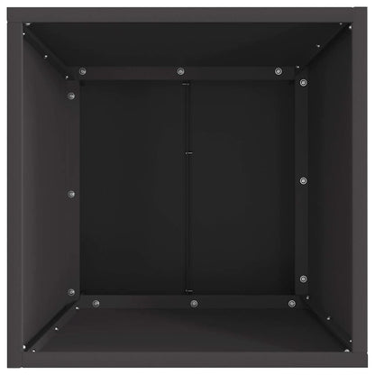 Focolare Nero 40 x 40 x 35 cm Acciaio