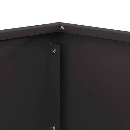 Focolare Nero 60 x 60 x 35 cm Acciaio | homemem39
