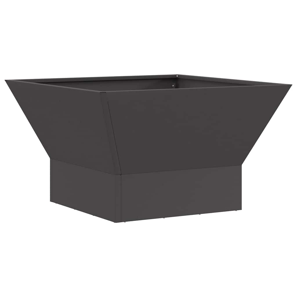 Focolare Nero 60 x 60 x 35 cm Acciaio | homemem39