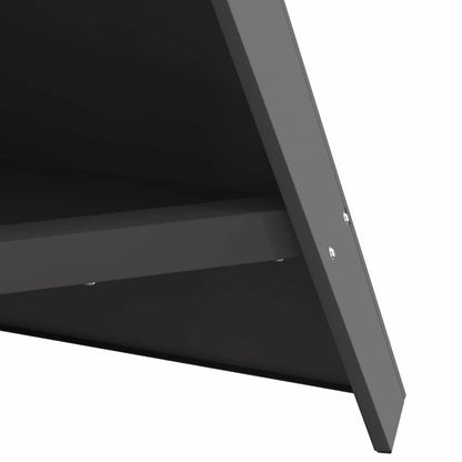 Focolare Nero 58 x 40 x 100 cm Acciaio | homemem39