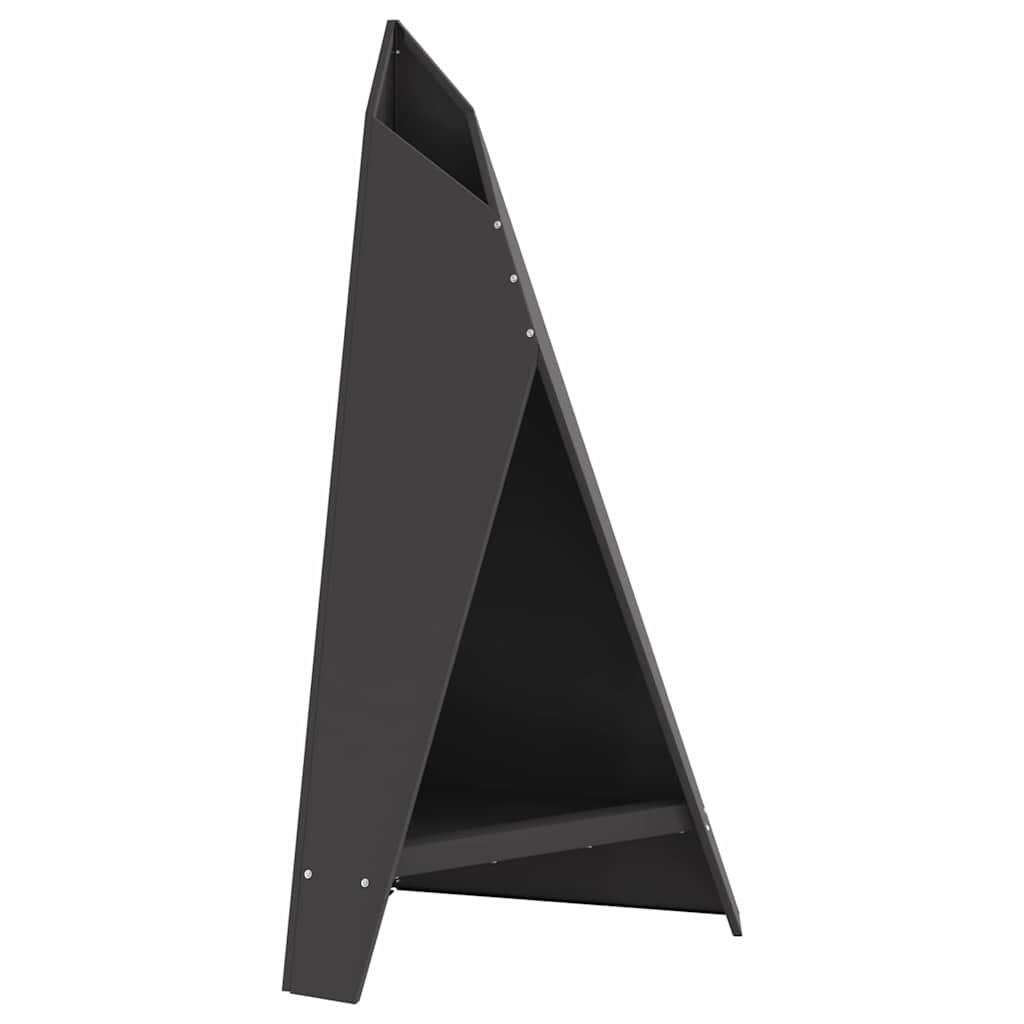Focolare Nero 58 x 40 x 100 cm Acciaio | homemem39