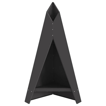 Focolare Nero 58 x 40 x 100 cm Acciaio | homemem39
