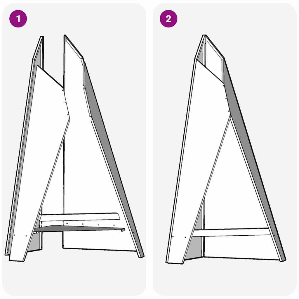 Focolare Marrone 58 x 40 x 100 cm | homemem39
