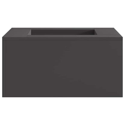 Focolare Nero 60 x 60 x 30 cm Acciaio
