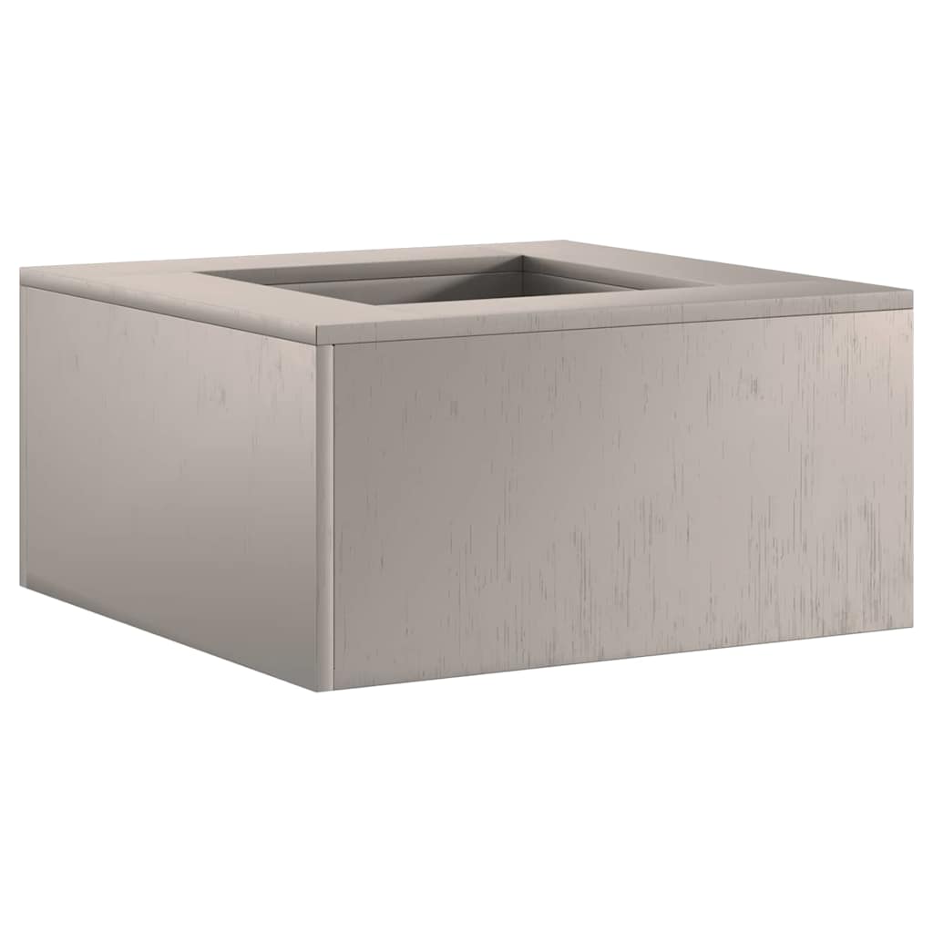 Focolare Marrone 60 x 60 x 30 cm Acciaio