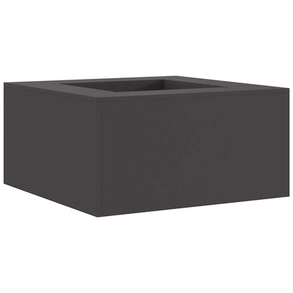 Focolare Nero 80 x 80 x 40 cm Acciaio laminato a freddo