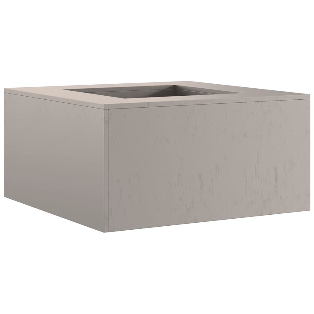 Focolare Marrone 80 x 80 x 40 cm acciaio corten