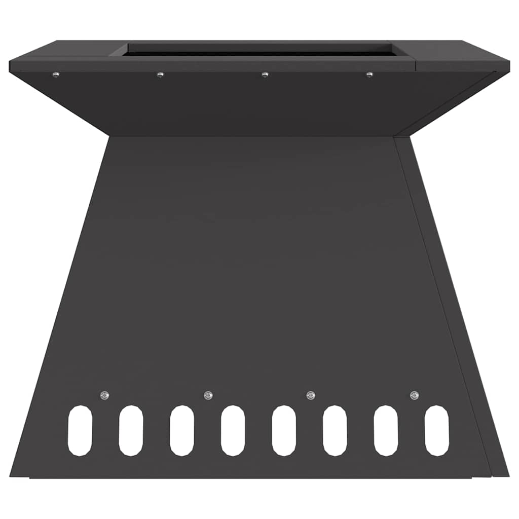 Focolare Nero 48 x 48 x 40 cm Acciaio