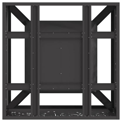 Focolare Nero 60 x 60 x 30 cm Acciaio