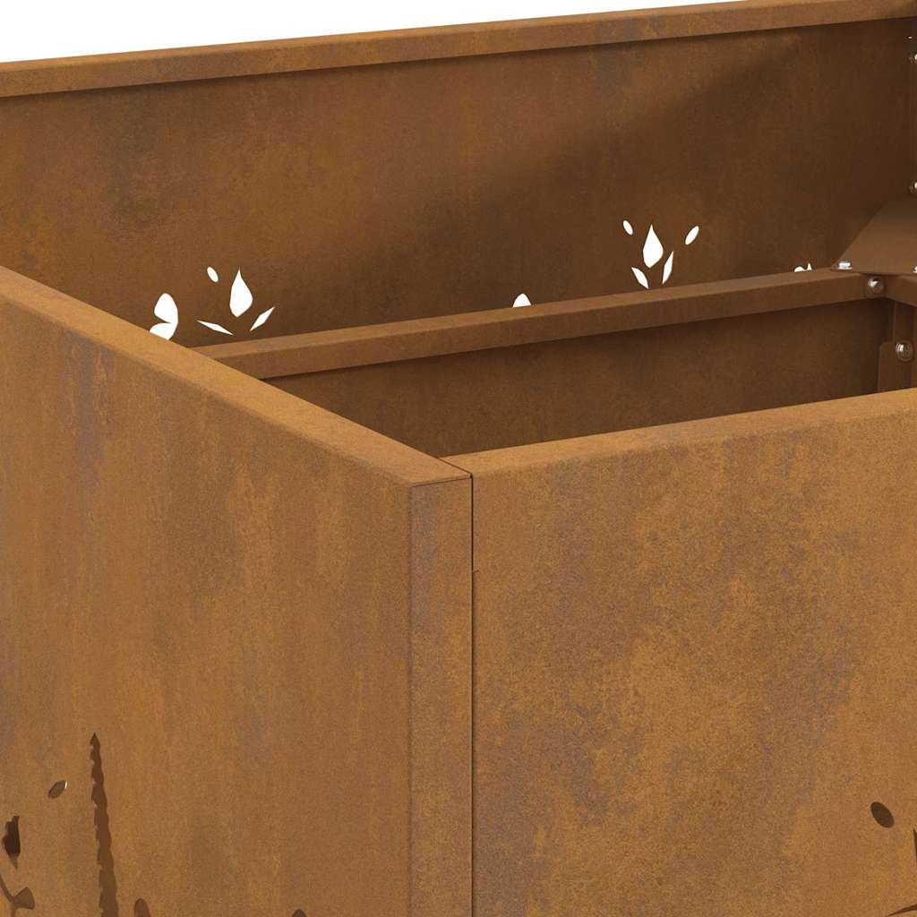 Focolare Marrone 60 x 60 x 30 cm Acciaio