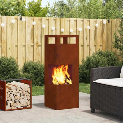 Focolare Marrone 35 x 35 x 100 cm