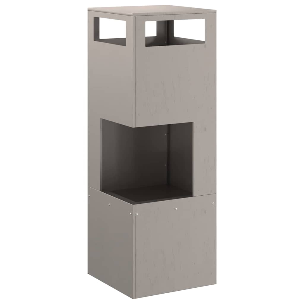 Focolare Marrone 35 x 35 x 100 cm Acciaio