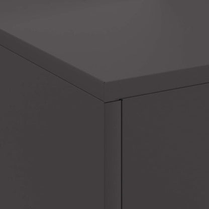 Focolare Nero 80 x 50 x 96 cm Acciaio laminato a freddo