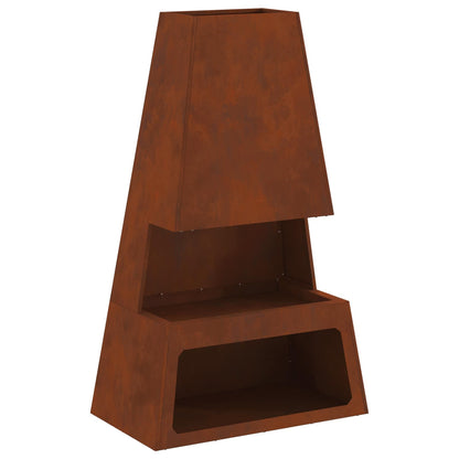 Focolare Marrone 60 x 35 x 100 cm