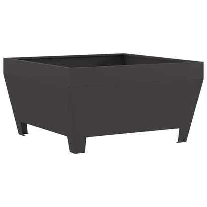 Focolare Nero 80 x 80 x 43 cm Acciaio
