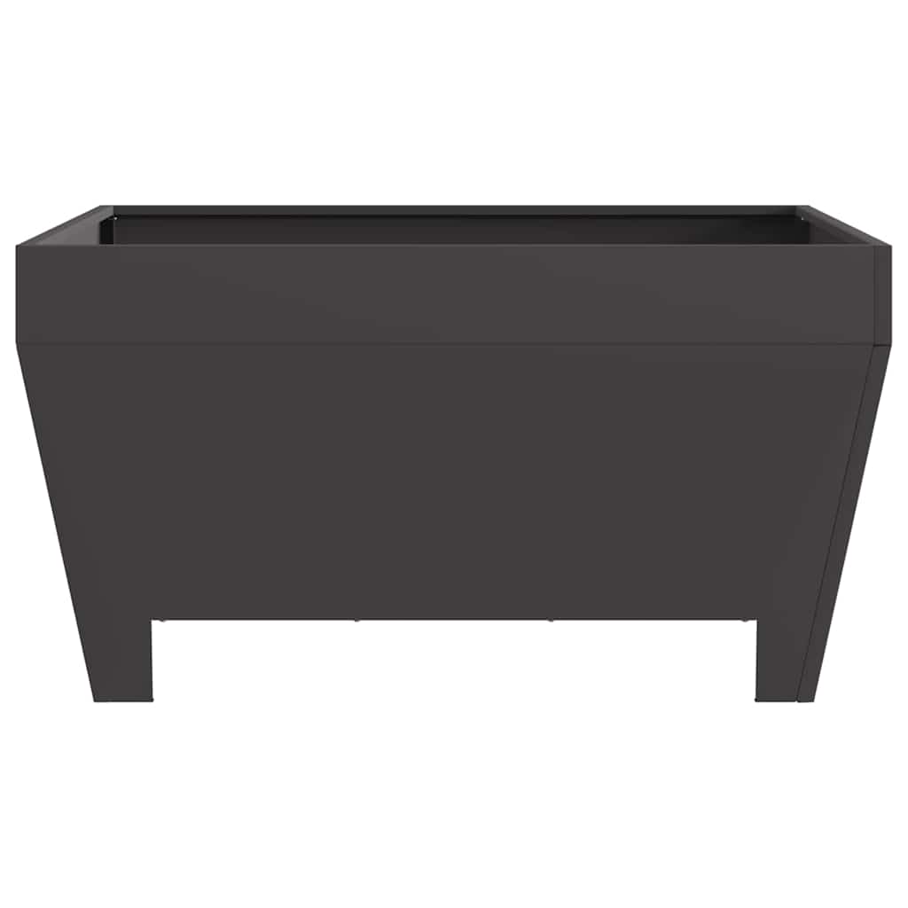 Focolare Nero 80 x 80 x 43 cm Acciaio