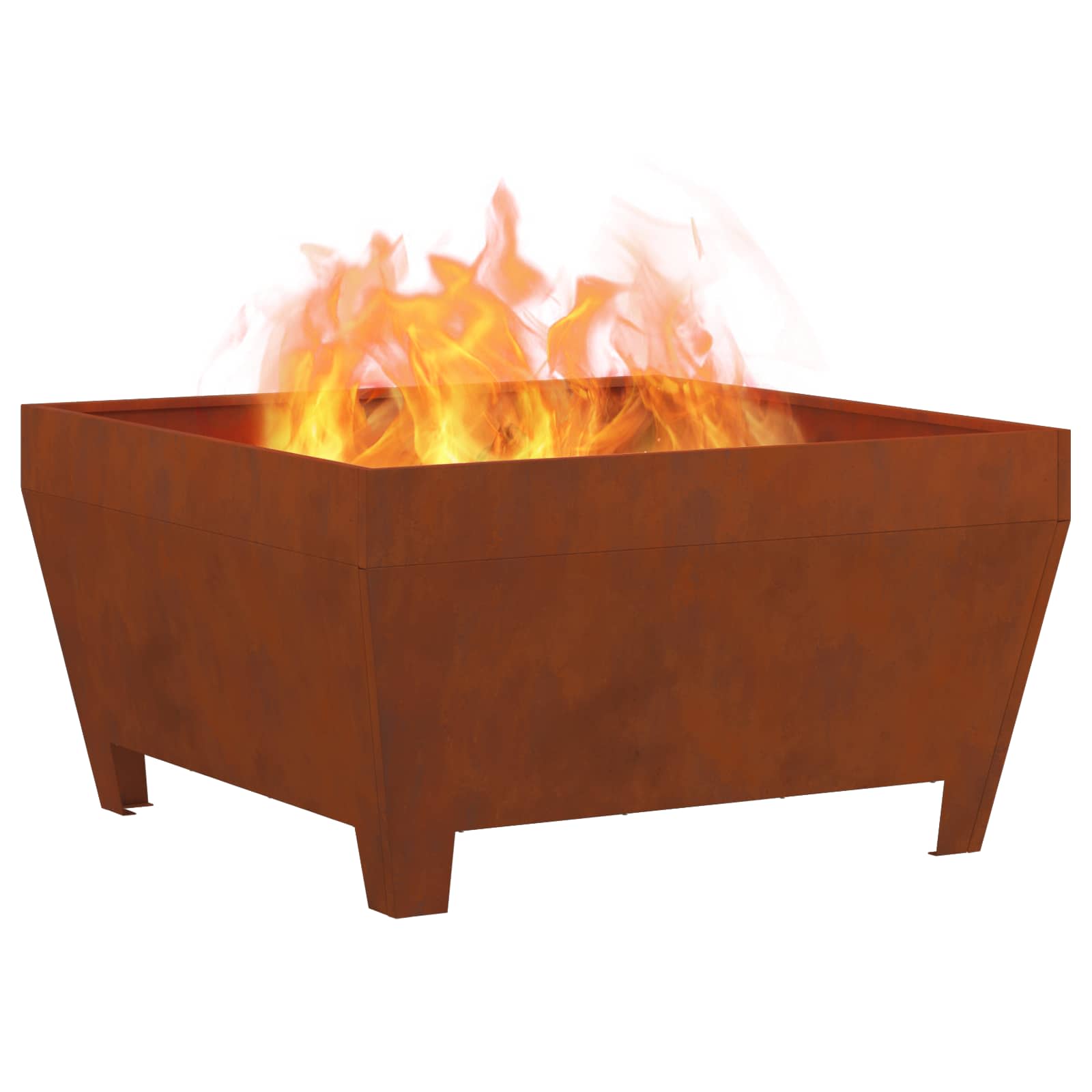 Focolare Marrone 80 x 80 x 43 cm | homemem39