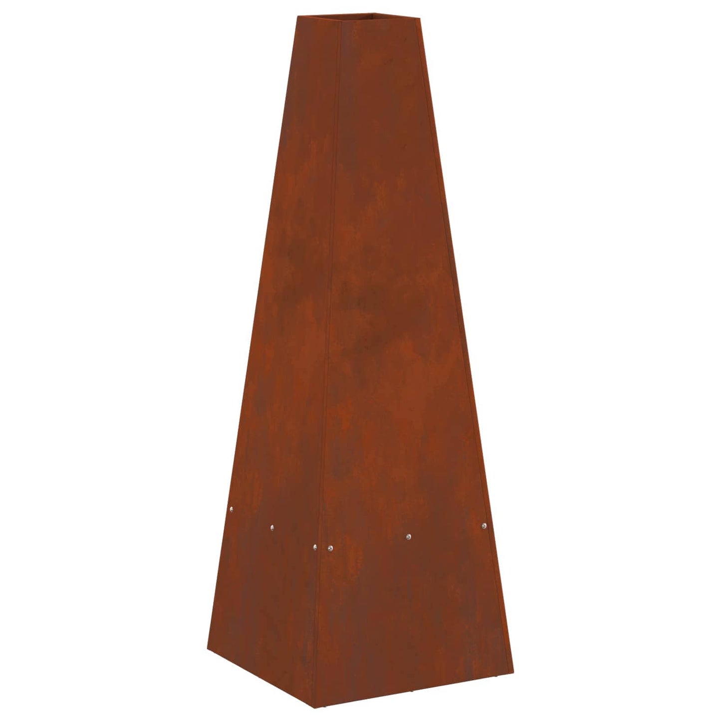 Focolare Marrone 35 x 35 x 100 cm Acciaio CorTen | homemem39