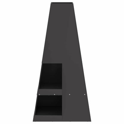 Focolare Nero 50 x 50 x 100 cm Acciaio | homemem39
