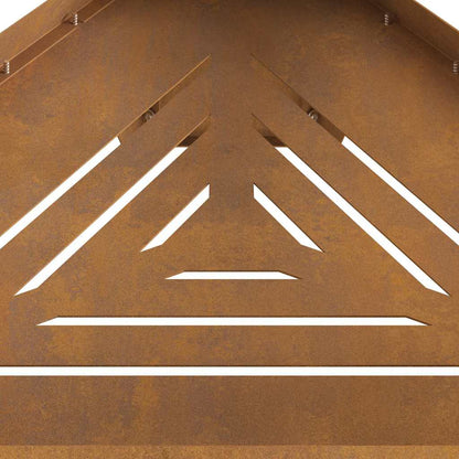 Focolare Marrone 50 x 43 x 52 cm Acciaio