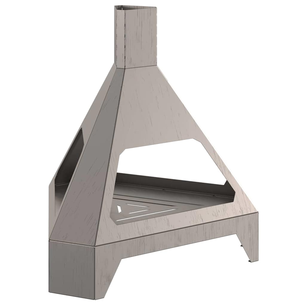 Focolare Marrone 50 x 43 x 52 cm Acciaio