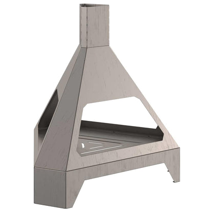 Focolare Marrone 50 x 43 x 52 cm Acciaio