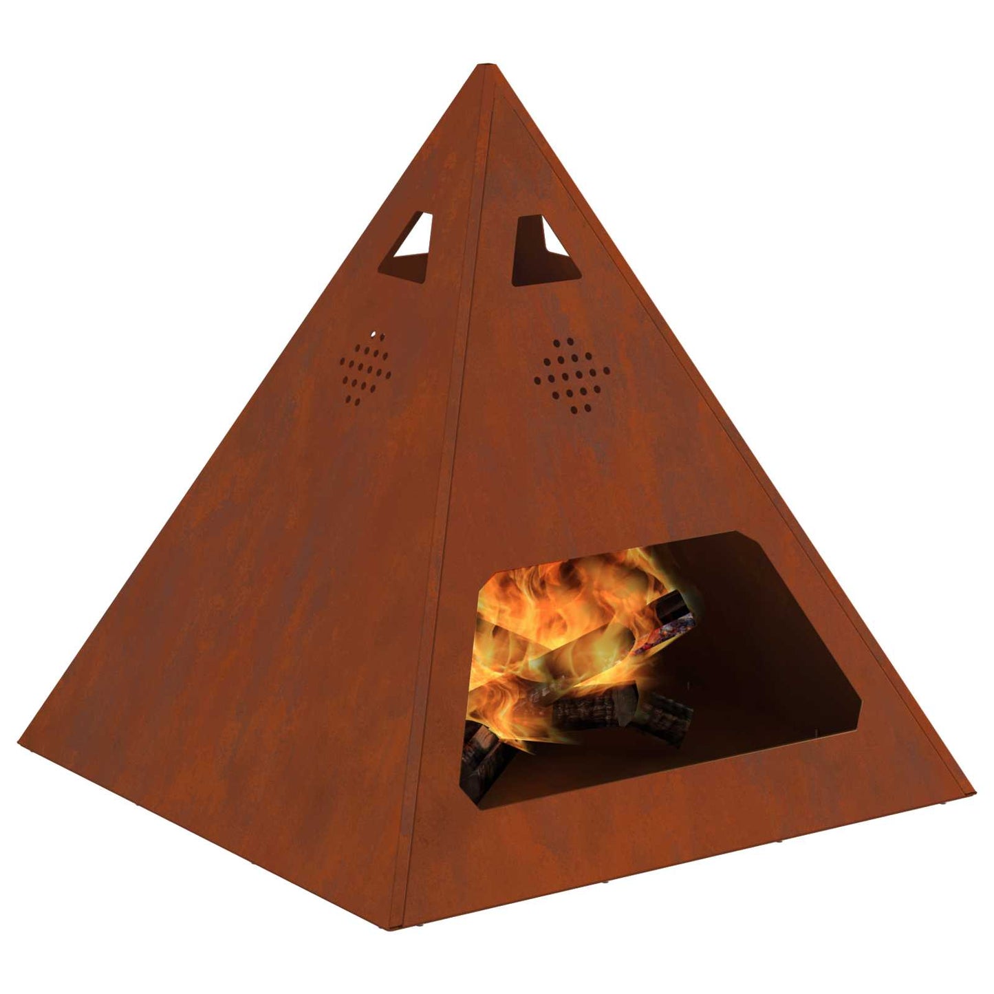 Focolare Marrone 50 x 50 x 51 cm | homemem39
