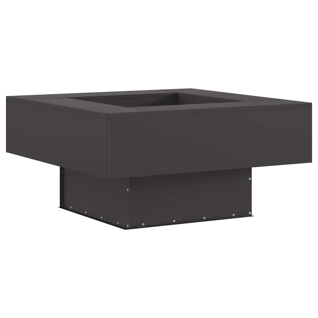 Focolare Nero 80 x 80 x 40 cm Acciaio | homemem39