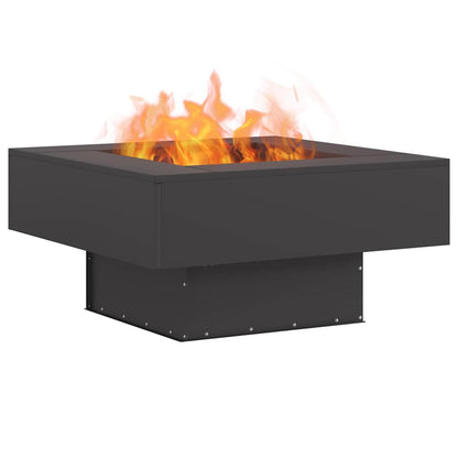 Focolare Nero 80 x 80 x 40 cm Acciaio | homemem39