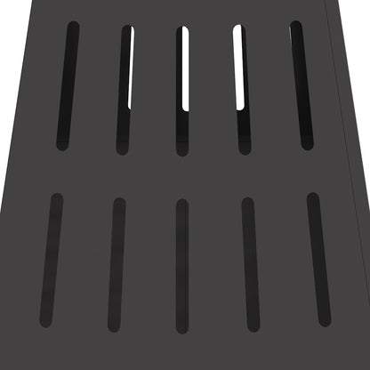 Focolare Nero 50 x 50 x 70 cm Acciaio laminato a freddo