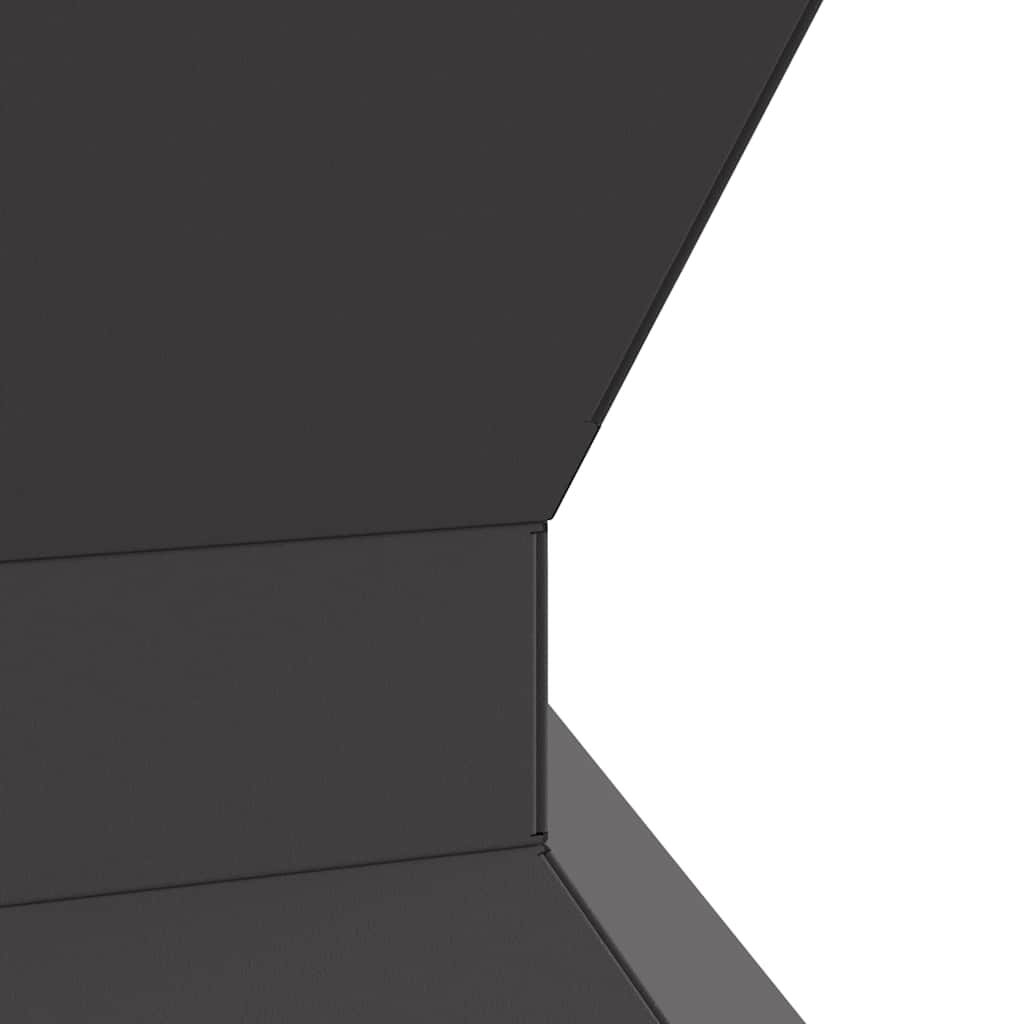 Focolare Nero 50 x 50 x 40 cm Acciaio